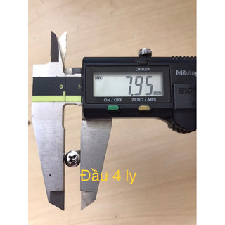 Vít vặn gỗ đầu dù inox 201 ( bịch 100 con)
