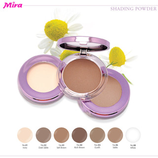 Phấn Mắt Tạo Khối Dạng Bột Lâu Trôi Kiềm Dầu Mira Shading Powder B623 – Highlight Bắt Sáng Tự Nhiên