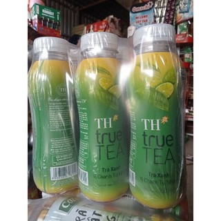 Trà Xanh TH true TEA chai 350ml (lốc 6chai)