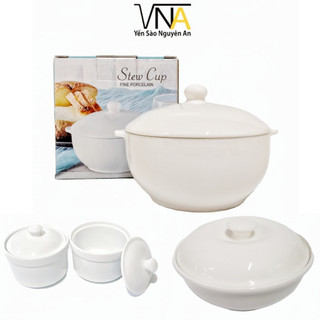 THỐ CHƯNG YẾN BẰNG SỨ TRẮNG CAO CẤP