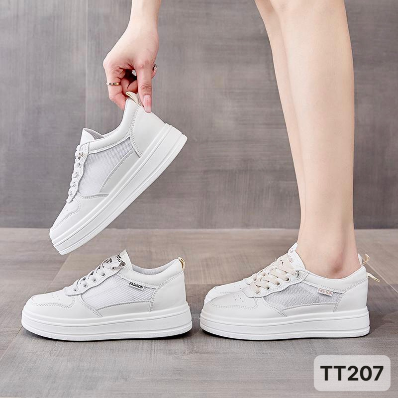 Giày thể thao phối lưới độn đế 5cm-TT207