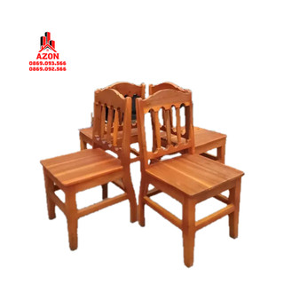 Ghế lucky cafe hàng xuất khẩu gỗ tràm phù hợp bàn ghế cafe, bàn ghế cho trẻ - nội thất gỗ azon