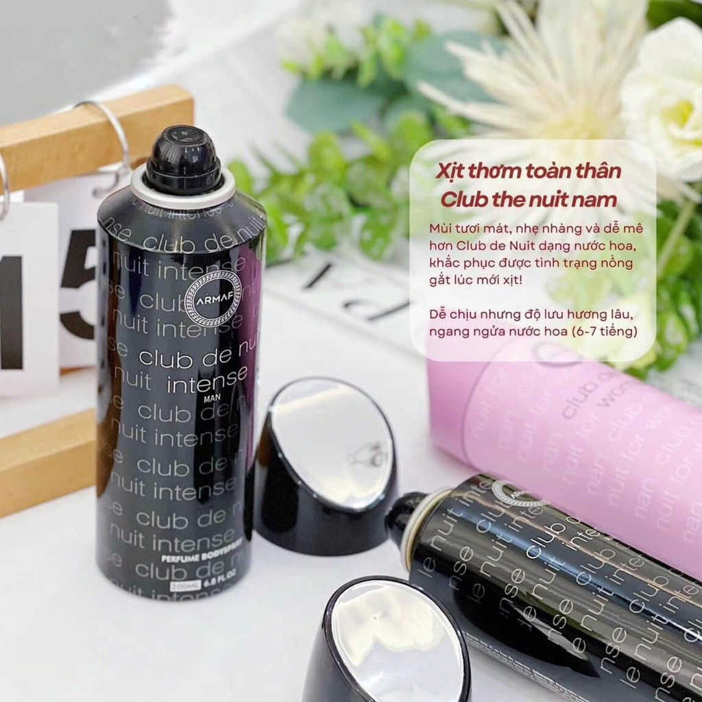 Xịt Thơm Body Club De Nuit 200ML