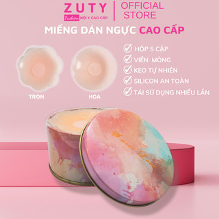 Miếng dán ngực cao cấp ZUTY siêu dính an toàn cho da hộp 5 cặp 999-*