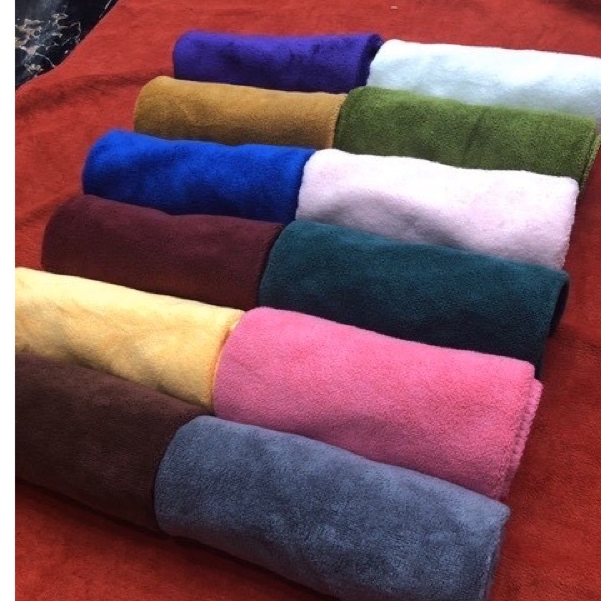 Khăn đa năng cao cấp dùng làm khăn nail, lau xe ô tô, lau chùi nhà bếp siêu thấm hút kích thước 30x50