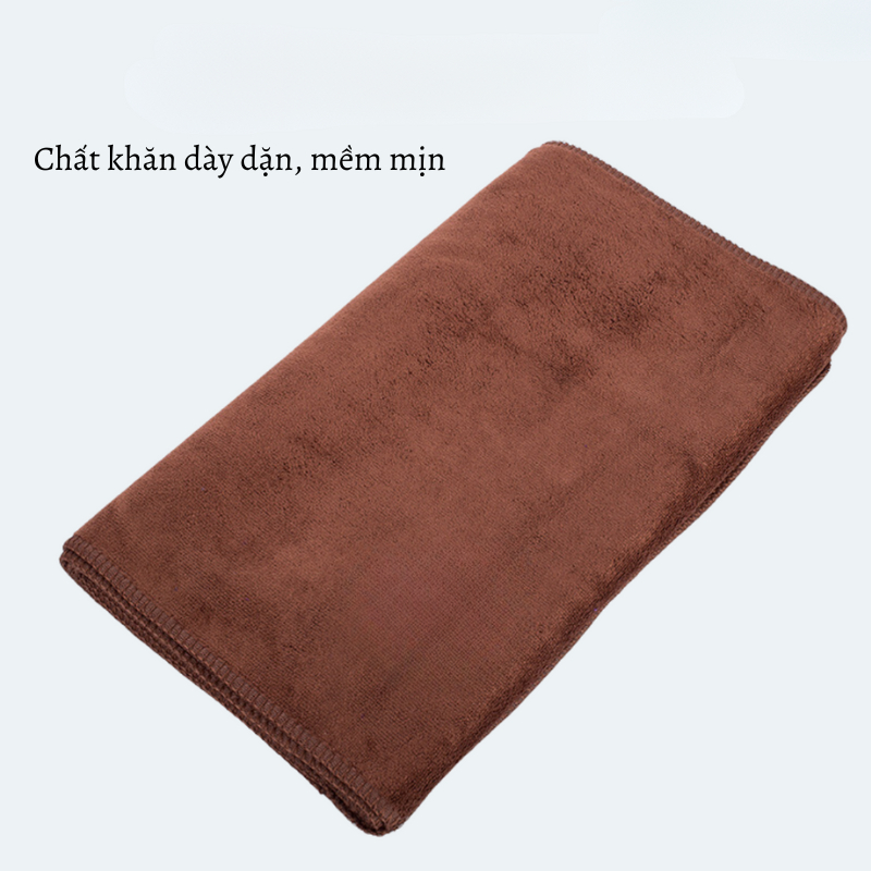Khăn đa năng cao cấp dùng làm khăn nail, lau xe ô tô, lau chùi nhà bếp siêu thấm hút kích thước 30x50