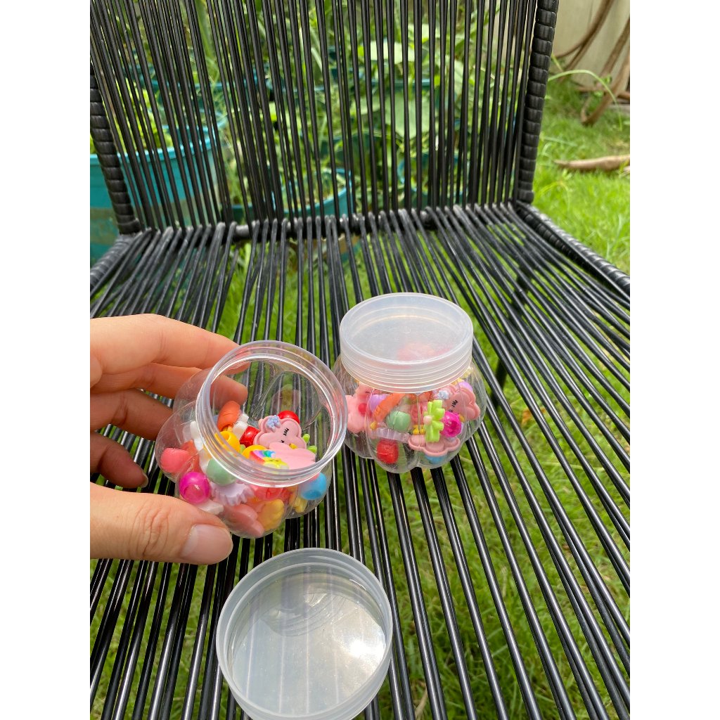 Set 20 kẹp tóc mini kiểu bông hoa dễ thương cho bé gái kèm hộp