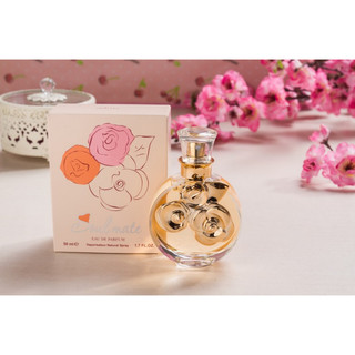 Nước hoa nữ hương mùa hè soul mate thiết kế bông hồng màu cam xinh xắn 50ml
