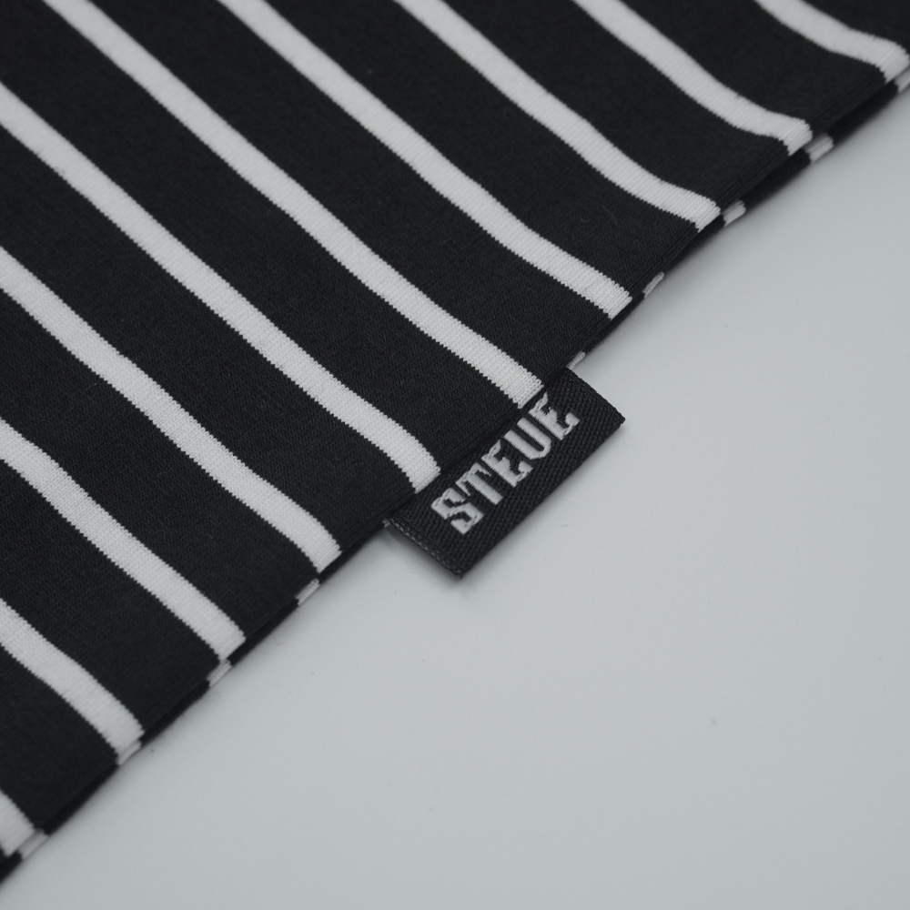 Áo thun Nam tay lỡ LEATHER LINE, Áo phông Unisex nam nữ mix da fom unisex - Local Brand Steve