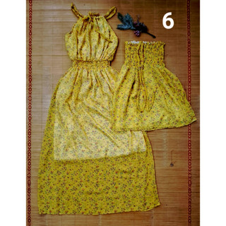 Set đầm maxi Mẹ & Bé [trên 40 hoa]