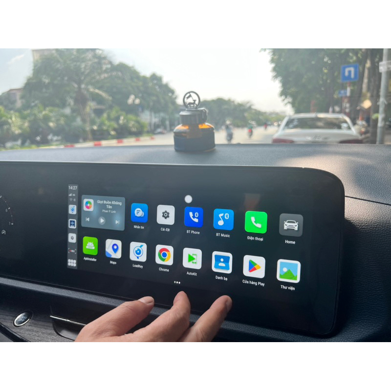 All In one Cam hành trình kèm Android Box CPU 8 nhân  ram 4G-64GB