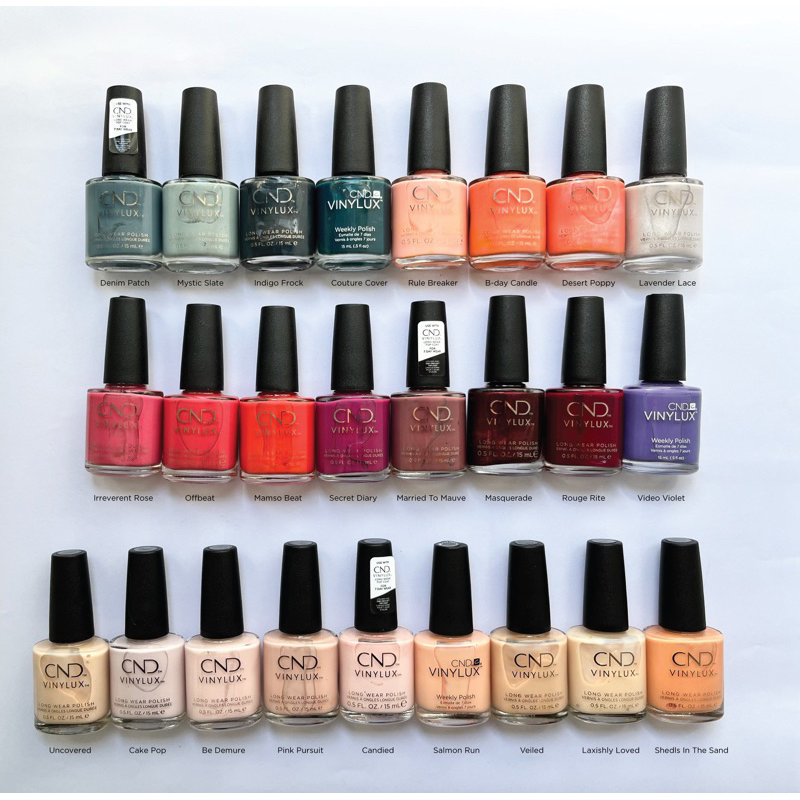 Sơn thường nhanh khô CND vinylux không gây vàng móng (ib lựa màu)