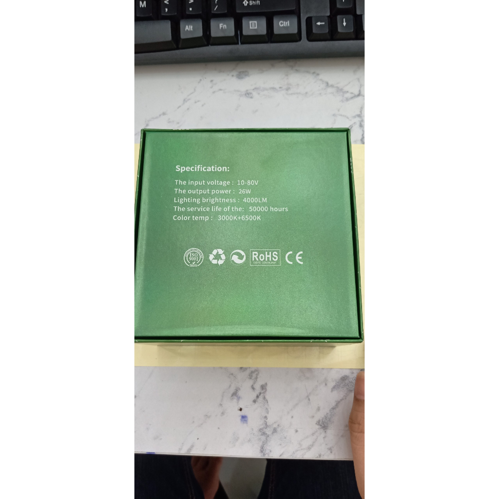 ĐÈN PHA LED XE AB ĐẦU BÒ, LEAD 110, PCX 2011 Hàng BMA Có quạt tản nhiệt Mẫu Mới Siêu Sáng Chân HS5