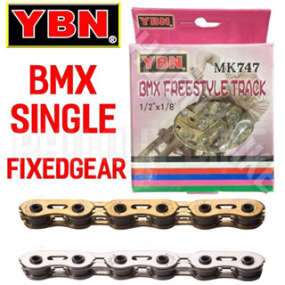 Sên YBN 747 Vàng / Bạc Dành Cho Xe Đạp FixedGear / BMX / SingleSpeed