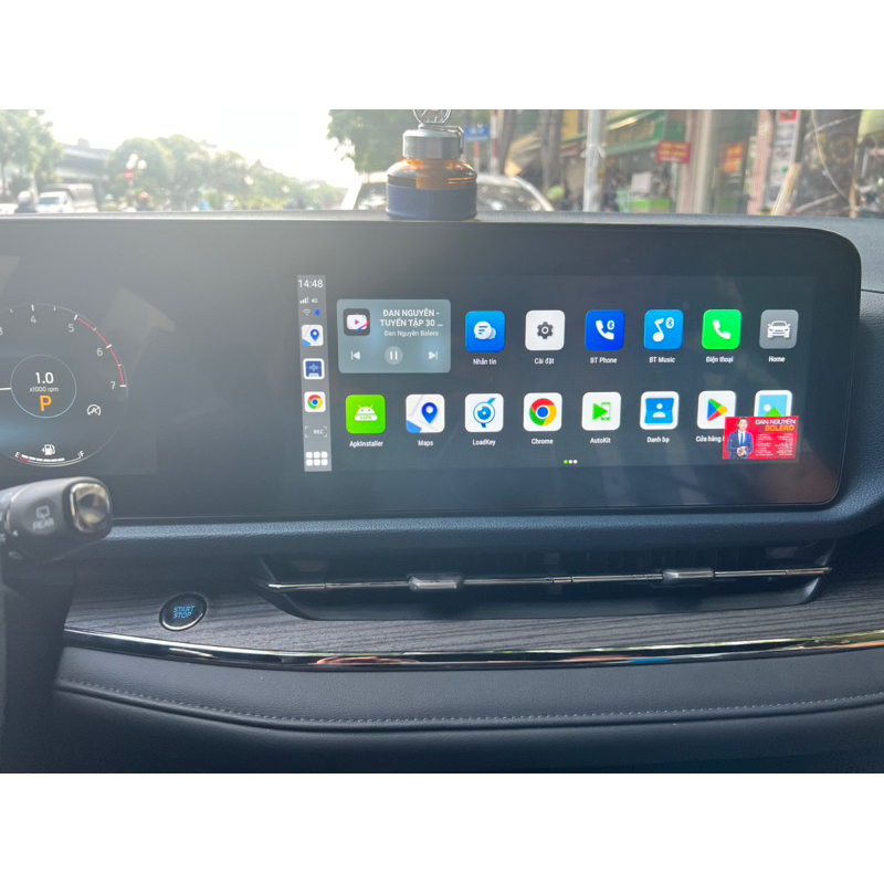 All In one Cam hành trình kèm Android Box CPU 8 nhân  ram 4G-64GB