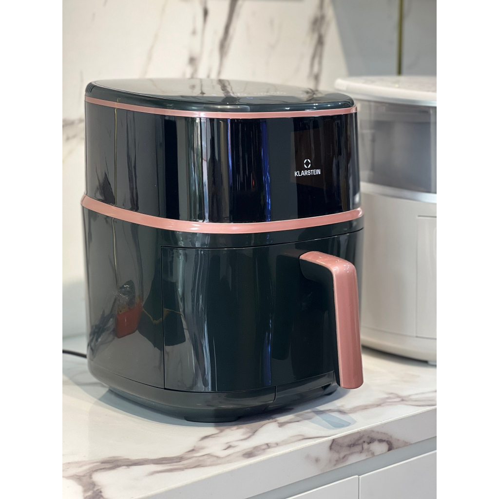 NỒI CHIÊN KHÔNG KHÍ NÓNG AIR BLOOM VỚI CHỨC NĂNG HẤP KLARSTEIN 7.5L