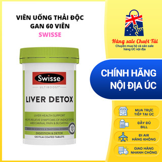 Viên uống thải độc gan Swisse Ultiboost Liver Detox
