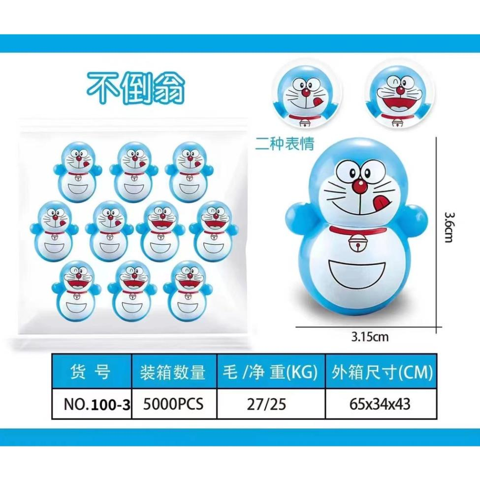Lật Đật mini Hình Squid Game Và Doaremon Dễ Thương Siêu Đáng Yêu Đồ Chơi Cho Bé.