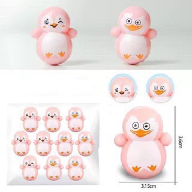 Lật Đật mini Hình Squid Game Và Doaremon Dễ Thương Siêu Đáng Yêu Đồ Chơi Cho Bé.