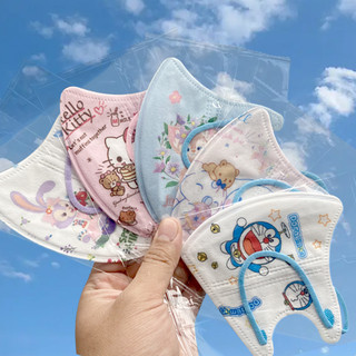 Khẩu trang cho bé, khẩu trang 3D trẻ em dày dặn bé 4-12 tuổi