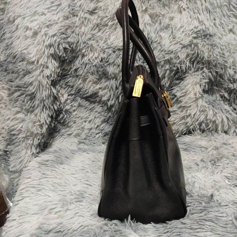 Túi M66 si hiệu MORITZ tuyển Nhật da bò thật dáng Birkin 38cmx22cmx18vm