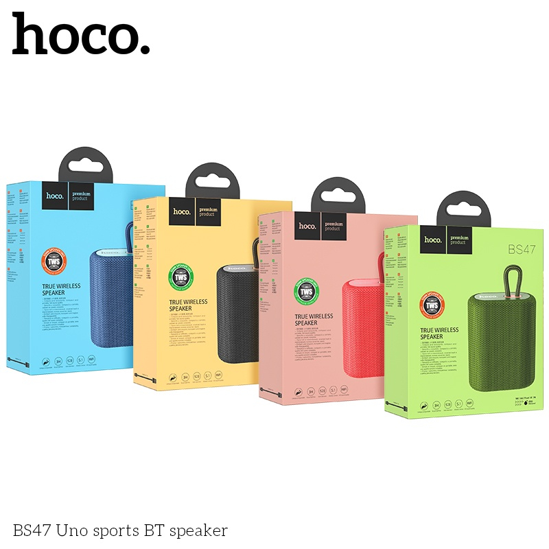 Loa Bluetooth Hoco BS47 Mini Hát Siêu Hay Nghe 3 Giờ V5.0 - Chính hãng