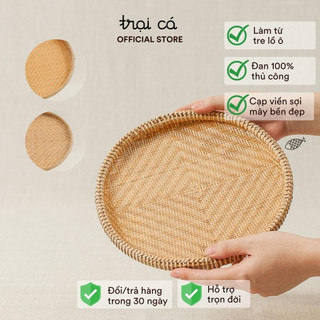 Mẹt Tre Đựng Đồ Ăn TRẠI CÁ HOME, Phơi Thực Phẩm Decor Nhà Hàng Khách Sạn Thân Thiện Môi Trường