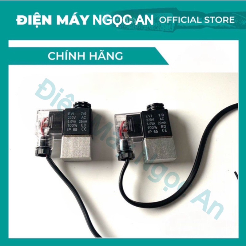 Van Điện Từ Máy Nén Khí Sạch Giảm Âm Không Dầu, Rơle Máy Giảm Âm