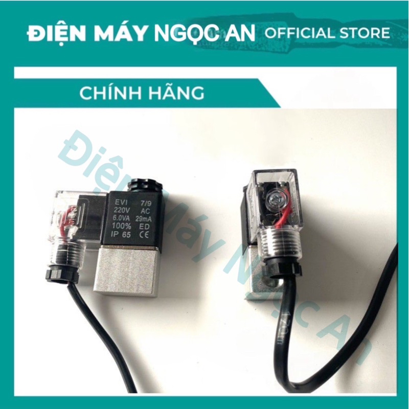 Van Điện Từ Máy Nén Khí Sạch Giảm Âm Không Dầu, Rơle Máy Giảm Âm