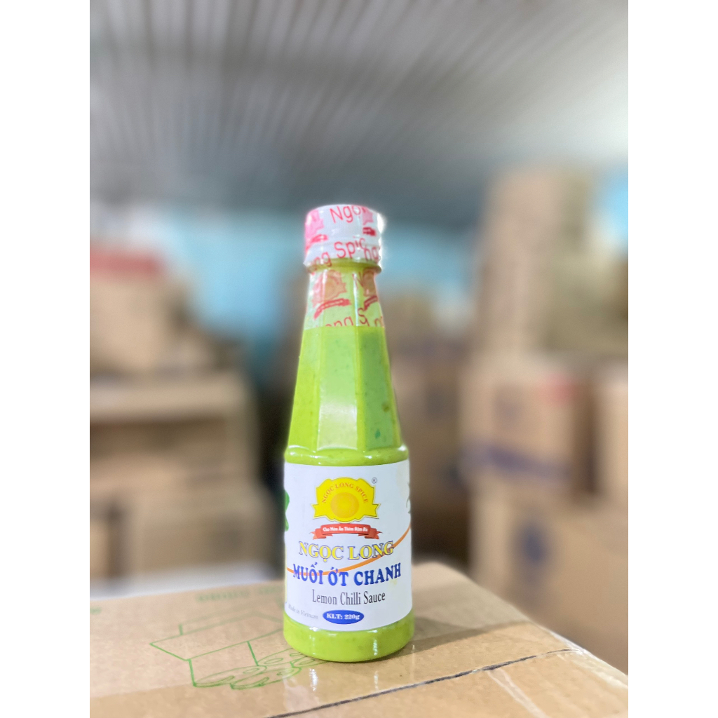 Muối ớt chanh Ngọc Long 120g - 220g - Vị ngon chất lượng