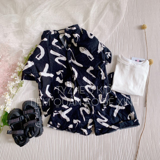 Set bộ sơ mi cho bé trai