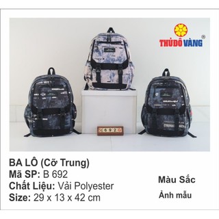 Balo thời trang thủ đô vàng --- mã sp : b692