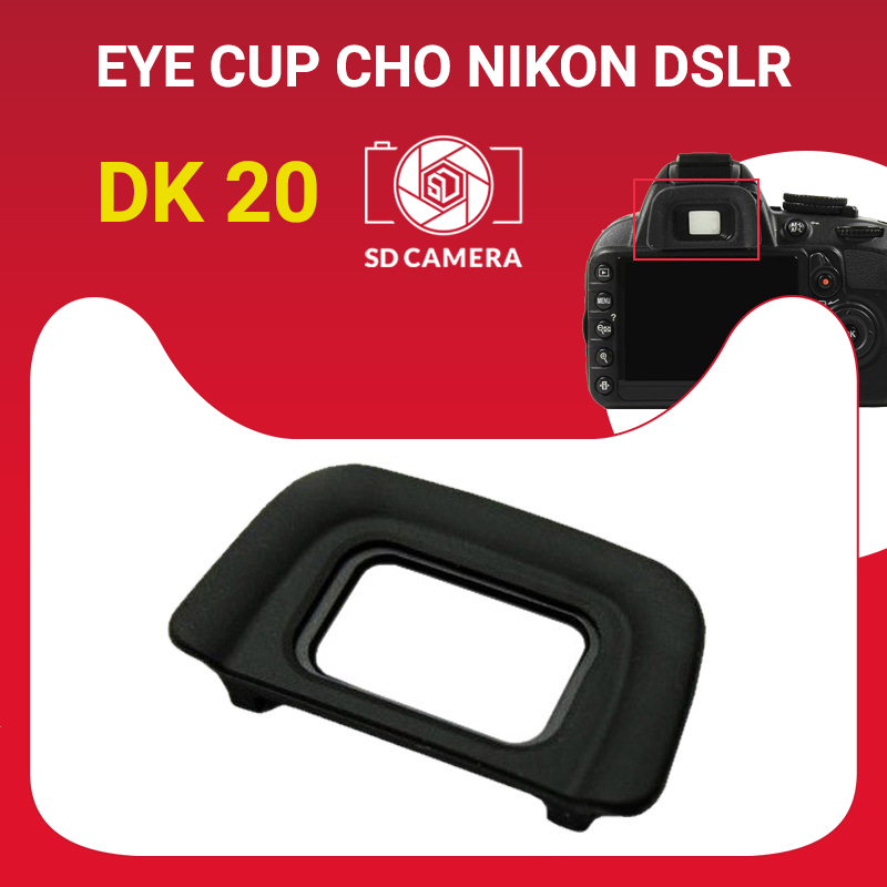 Mắt ngắm DK 20  cho máy ảnh Nikon DSLR D3000 D3100 D3200 D5100 D60 D70S D50 D40 D40X