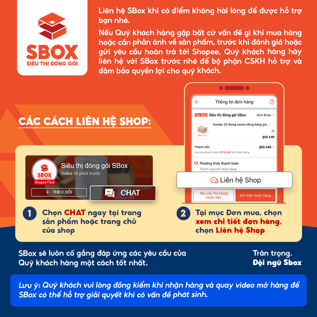 Combo 120 thùng carton đóng hàng giá xưởng - 20x10x8cm - logo Shopee hoặc hộp trơn - Giao số lượng lớn