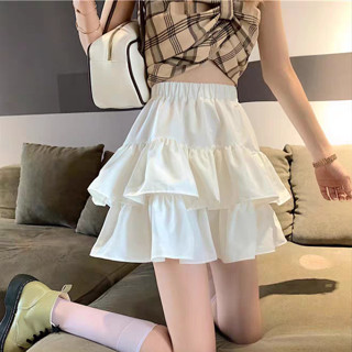 Chân Váy Xòe Bigsize Nữ Chân Váy Lưng Cao 2 Tầng Big Size Có Lót Trong Vải Lụa Chéo Mềm Min CV XOE