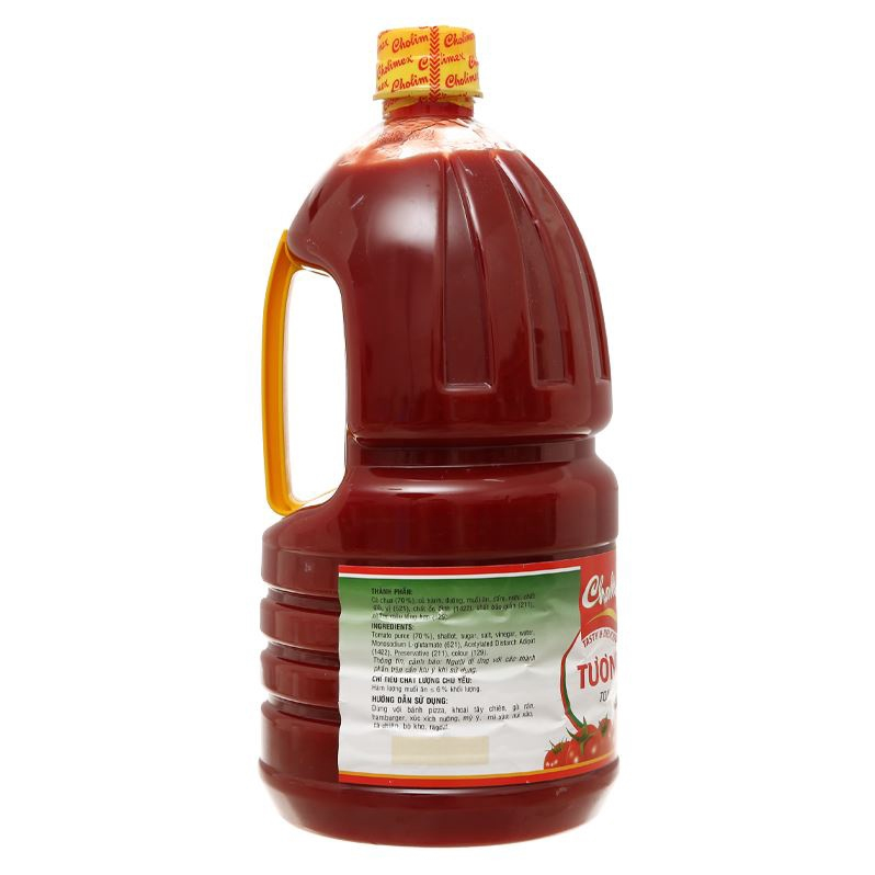 Tương Cà Cholimex 2.1KG  - Tương cà chua cấp thêm năng lượng, kích thích vị giác - KETCHUP 2,1kg