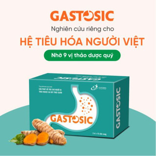 Gastosic ngăn ngừa trào ngược dạ dày biến chứng tái phát - Mua 8 hộp tích điểm tặng 1 hộp