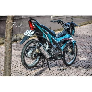 Tem xe Sonic-Mẫu tem rời chế xanh siêu đẹp-Tem rời 3 lớp không bay màu
