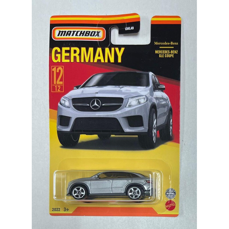 Xe mô hình Matchbox Mercedes-Benz GLE Coupe