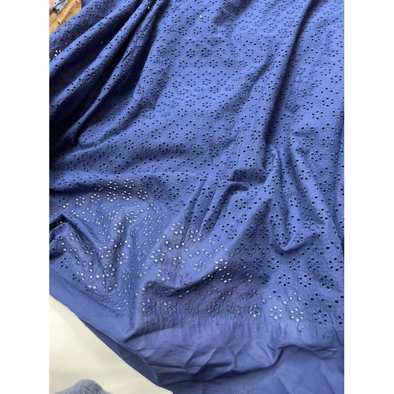 Thô thêu hoa nhí có 4 màu