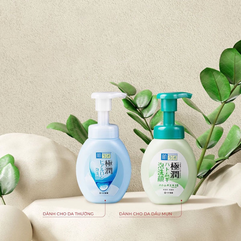 Sữa rửa mặt tạo bọt Hada Labo Nhật Bản 160ml