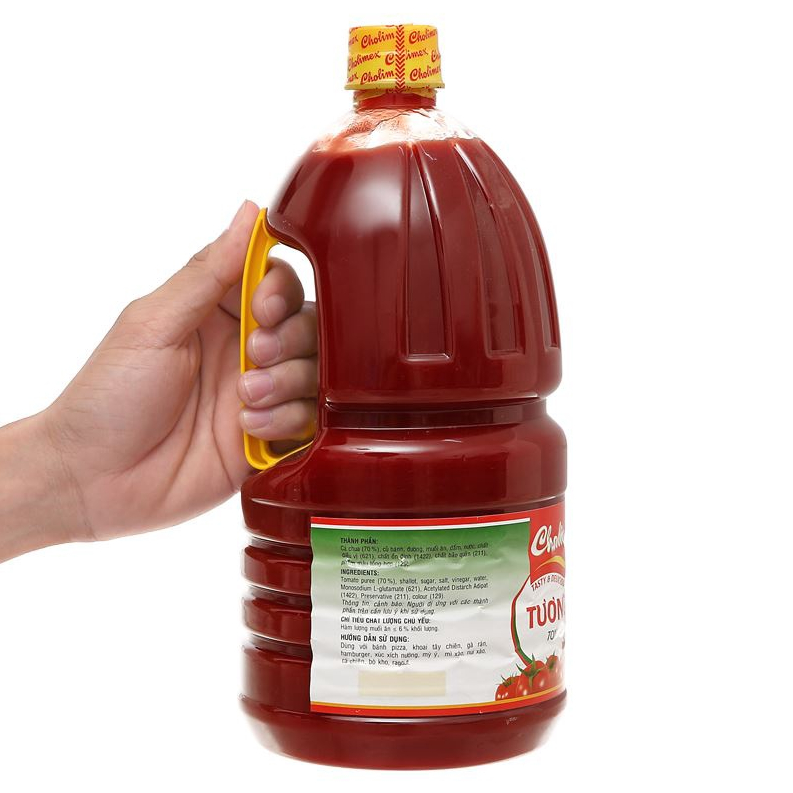Tương Cà Cholimex 2.1KG  - Tương cà chua cấp thêm năng lượng, kích thích vị giác - KETCHUP 2,1kg
