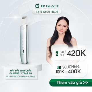 Máy đẩy tinh chất tẩy tế bào chết nâng cơ trẻ hoá trị mụn DR GLATT ULTRAS 2.0