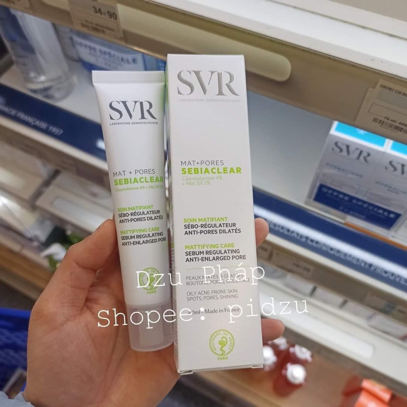 Kem dưỡng Mat pores kiềm dầu se lỗ chân lông 40ml