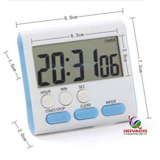 Đồng hồ hẹn giờ đếm ngược hẹn giờ ủ trà, nấu trân châu,nấu ăn
