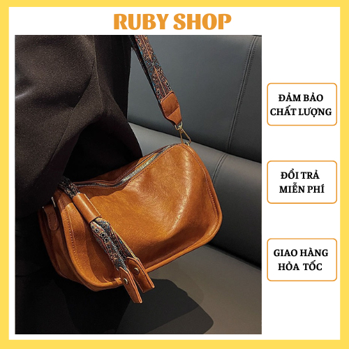 Túi xách nữ đeo chéo hình vuông nhỏ phong cách retro mùa hè mới 2023 MSP105 - RUBY SHOP