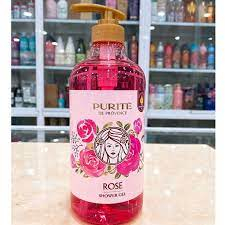 Sữa Tắm Purite De Provence Hoa Hồng (850ml)