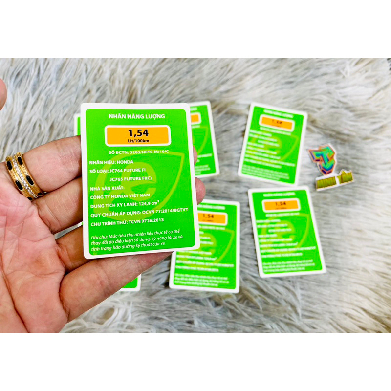 Bộ tem thông số zin Future 125i 2022-2023, hàng zin chuẩn nét