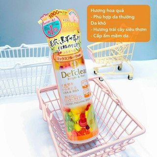 DETCLEAR BRIGHT & PEEL Tẩy da chết