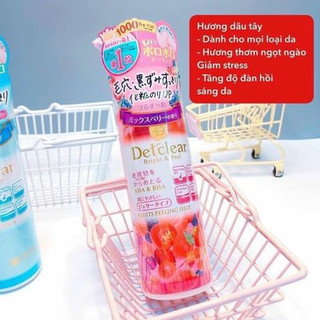 DETCLEAR BRIGHT & PEEL Tẩy da chết